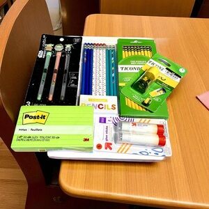 School Supplies Bundle Lot Of 6